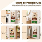 3-Pocket Hanging Wall Organizer, Sports Ball Design Over Door Storage - Image 4
