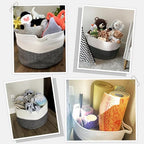 INDRESSME XXXLarge Woven Rope Blanket Basket Living Room - Image 4