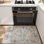 2x3 Washable Area Rugs for Entryway: Small Throw Rugs Low Pile Soft Carpet - Image 3