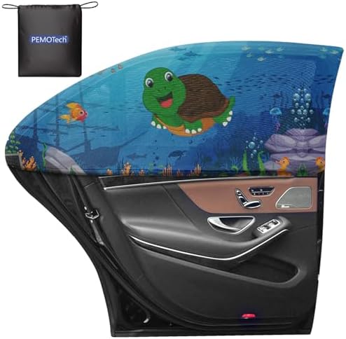 Car Window Shades-Side Window Sun Shades, UV Protection Breathable Spandex Baby by PEMOTech