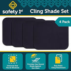 Safety 1st Cling Car Window Shades, 4 Pieces - Image 2