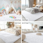 OLANLY 7x10 Machine Washable Large Area Rugs - Image 6
