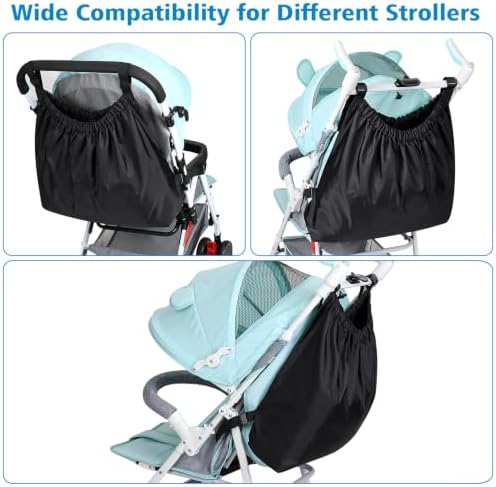 Accmor Stroller Organizer, Universal Stroller Bag - Image 5