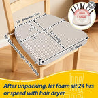 AAAAAcessories Chair Cushions for Dining Chairs - Image 2