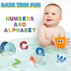 Bath Tub Fishing Toy Set with Bathtub Storage, Gift - Image 6