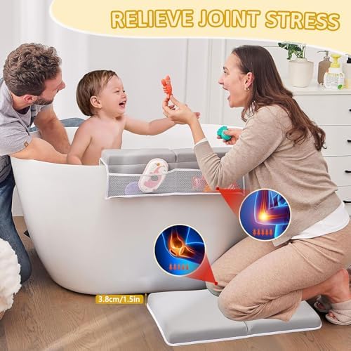 Baby Bath Kneeler and Elbow Rest Pad Set - Image 3
