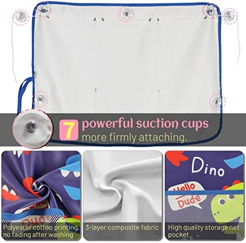 DIZA100 Car Window Shade for Baby, 2 Pack Car Sun Shades - Image 5