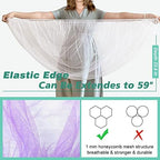 Sysmie 2 Pack Baby Stroller Mosquito Net, Durable Mesh Protection - Image 2
