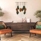 Macrame Wall Hanging Boho Woven Tapestry Chic Home Decor Modern Wall Art - Image 4