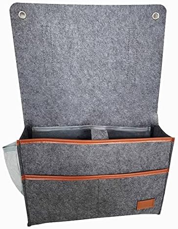 Bedside Caddy, Felt Bedside Storage Organizer, Hanging Storage - Image 2