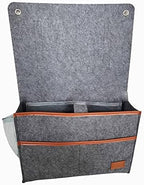 Bedside Caddy, Felt Bedside Storage Organizer, Hanging Storage - Image 2