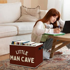 Little Man Cave Boys Storage Bins Box - Image 3