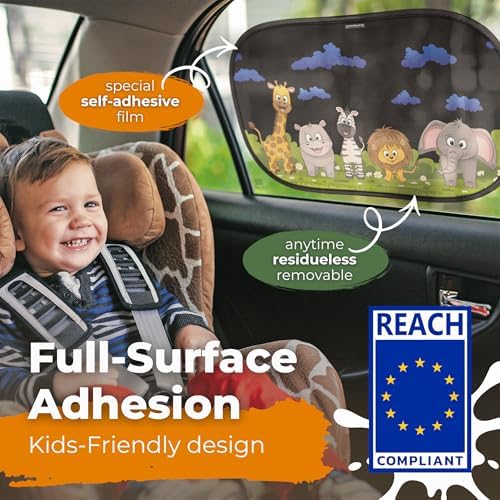 CARAMAZ Car Window Shade for Baby - Image 2
