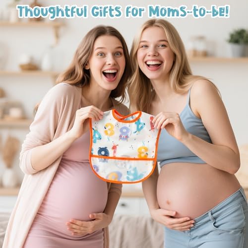 6 Pcs Baby Feeding Bibs Toddler Waterproof Bib Set - Image 4