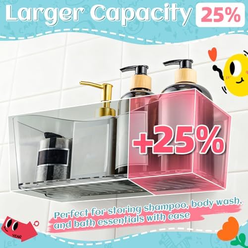 MIUKAA 2 Pack Bath Toy Storage Holder - Image 5