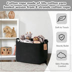 Goodpick 50L Large Woven Rope Storage Basket - Image 4