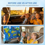 Car Window Shades, 8 Strong Magnets Magnetic Side Window Sun Shade - Image 6