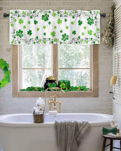 Vandarllin St. Patrick's Day Kitchen Curtains Valances - Image 5