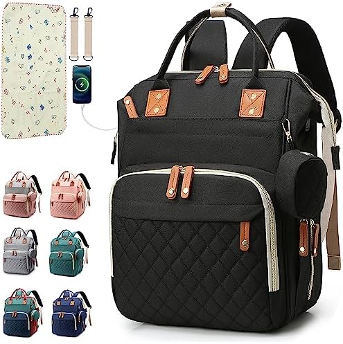 SHITIESHOU Diaper Bag Backpack Baby Bag, Baby Girl Boy Diaper Bag by SHITIESHOU