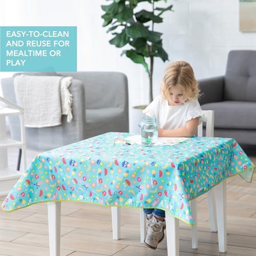 Bumkins Baby Splat Mat for Under High Chair, Babies Toddlers Eating Mess Mat - Image 4