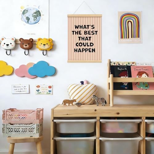 Inspirational What's the Best That Could Happen Framed Poster Wall Decor - Image 4