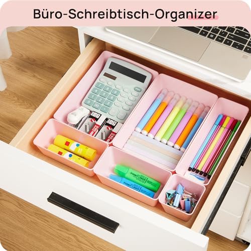 Vtopmart 25 Pack Plastic Drawer Organizers - Image 6