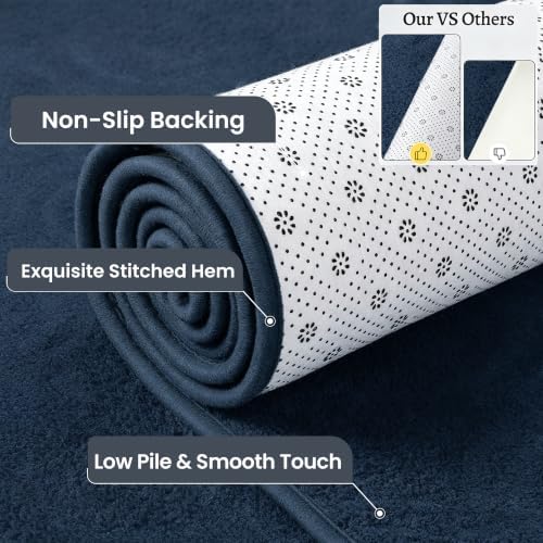 Keeko 6x9 Area Rugs for Living Room, Soft Washable Memory Foam Bedroom Rug - Image 2