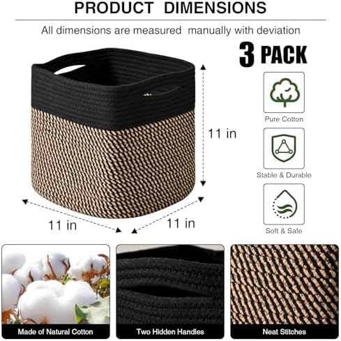 11 Inch Cube Storage Bins, 11x11 Cube Storage Bins - Image 2
