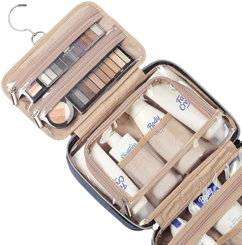 NISHEL Travel Toiletry Bag for women, Portable Hanging Organizer for - Image 4