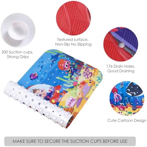 Bath Mats for Tub Kids - Image 3