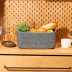 MiniArk Small Storage Baskets for Organizing | Closet Organizer Bins | Shelf - Image 5