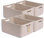 MiniArk Large Storage Baskets for Organizing, Baby Nursery, Toy Bins Box by MiniArkStorageBasketsHome
