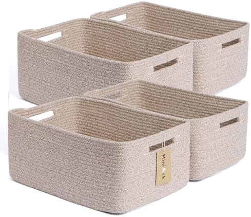 MiniArk Large Storage Baskets for Organizing, Baby Nursery, Toy Bins Box by MiniArkStorageBasketsHome