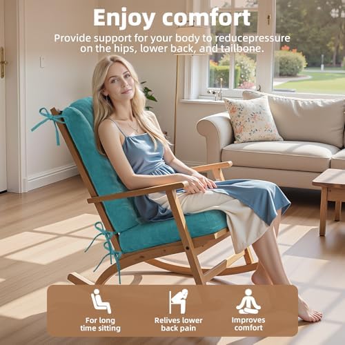 Wingback Rocking Chair cushion - Image 6
