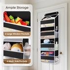 2 Pcs Over The Door Organizer Large Capacity Hanging Storage Room Organizer - Image 4