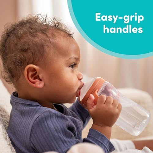 NUK Perfect Match Learner Cup, 8 oz, 2 pack – Soft Spout, Easy-Grip Handles - Image 5