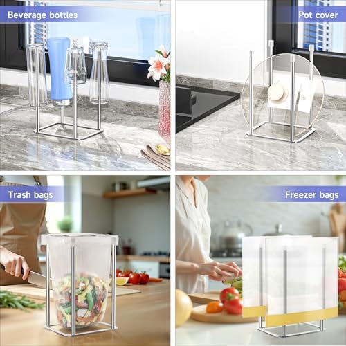 Water Bottle Drying Rack Reusable Bottle Rack Dryer Kitchen Stand Holder Metal - Image 5
