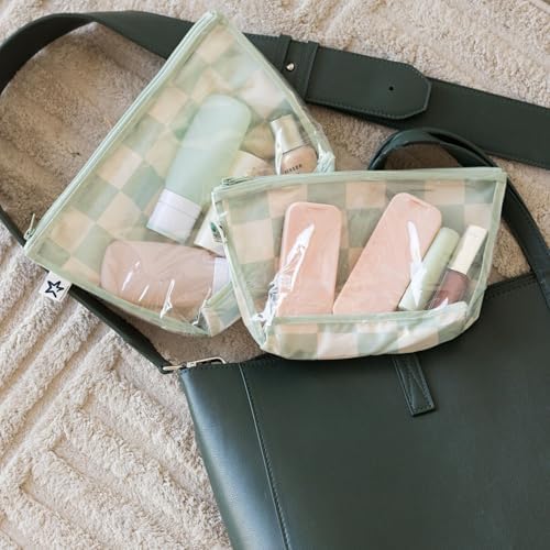 Tiny Twinkle Diaper Bag Organizing Pouches | 2 Pack Mess-Proof Travel Organizer - Image 2
