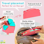 Silicone On-The-Go Snack Mat – Foldable Reusable Placemat - Image 2