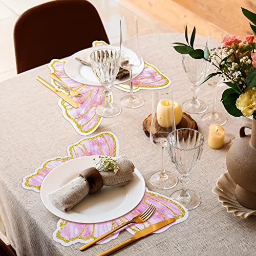 Harloon 100 Pcs Butterfly Paper Placemats - Image 5