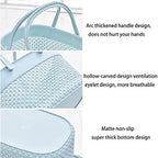 rejomiik 2 Pack Plastic Shower Caddy Basket, Portable Organizer Storage Tote - Image 5