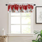 Vandarllin Christmas Gnome Kitchen Curtains and Valances Set, Winter Merry - Image 6
