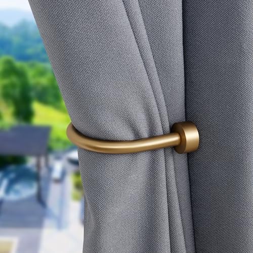 Premium Curtain Holdback, Quality Metal Decorative Curtain Holdbacks - Image 2