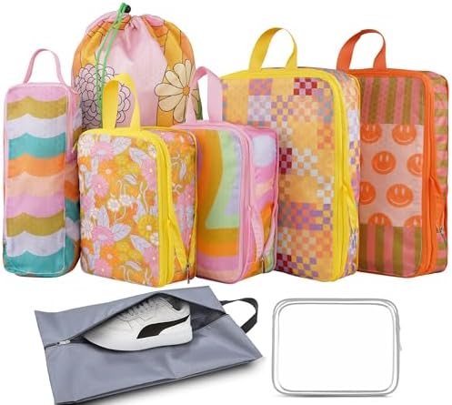 8 Pcs Compression Packing Cubes by Xmzsdz