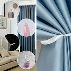 Sumnacon 2 Pcs Aluminum Alloy Curtain Holdbacks - Image 5