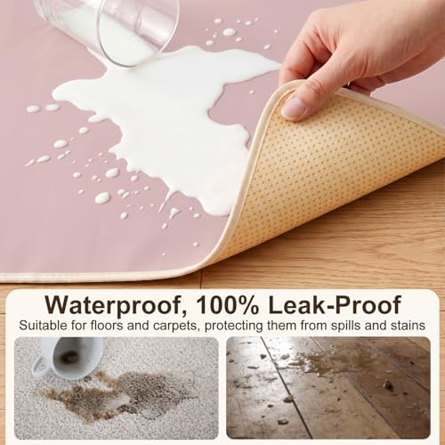 Basumee Splat Mat for Under High Chair, Waterproof & Mess-Proof Floor Mat - Image 2
