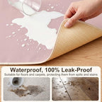 Basumee Splat Mat for Under High Chair, Waterproof & Mess-Proof Floor Mat - Image 2