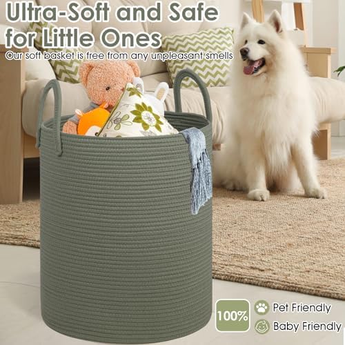 Laundry Basket, Kids Girl Baby Laundry Hamper, Dirty Clothes Hamper, Blanket - Image 6