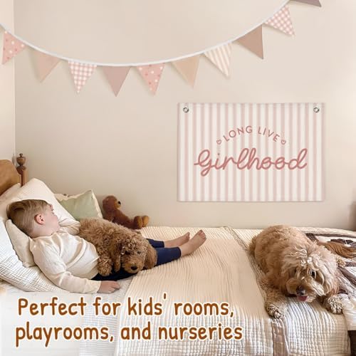 Lacama Nursery Decor Nursery Wall Decor Wildflower Pennant Banner Flags - Image 3
