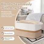 Goodpick Large Woven Rope Blanket Basket - Image 5